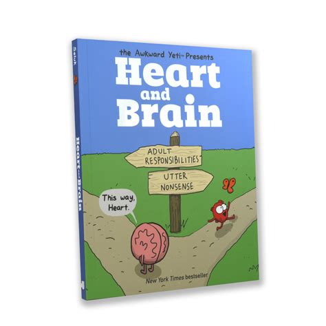 Heart And Brain An Awkward Yeti Collection Signed The Awkward Store