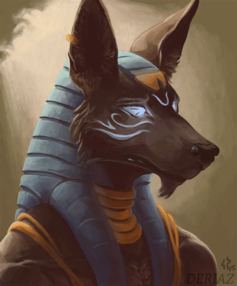 Anubis An Image Created Based On A Study Of A Master Painting How