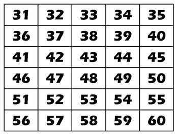 The numbers to 100 flash cards below are free to print. Number Cards 1 - 120 Number Tiles 1 - 100 Flashcards ...