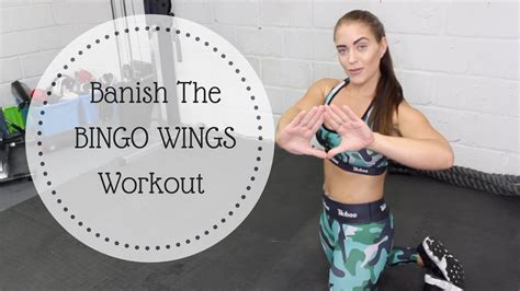 Banish The Bingo Wings Arm Workout Youtube