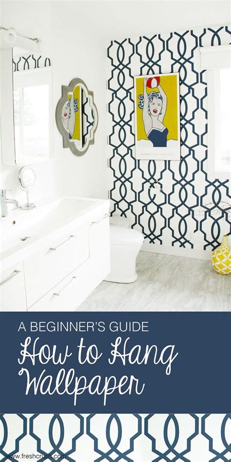 Where do i start hanging the first sheet? A Beginners Guide - How to Hang Wallpaper - Fresh Crush ...