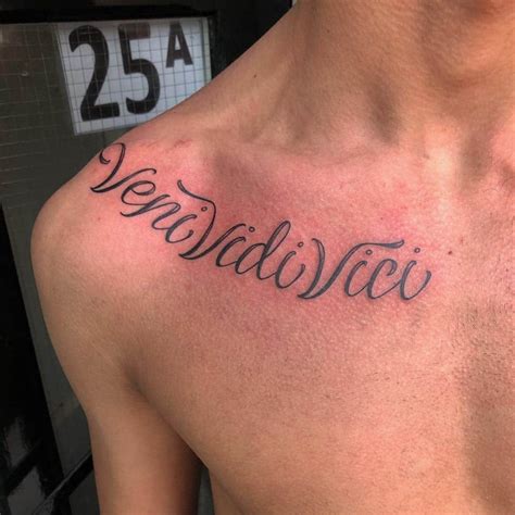 Amazing Veni Vidi Vici Tattoo Ideas That Will Blow Your Mind Outsons Men S Fashion Tips