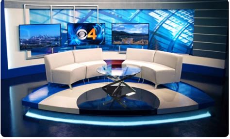 Generic Interview Set Tv Set Design Stage Set Design Media Design