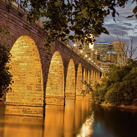 Stone Arch Bridge Photograph By Steve Lucas Fine Art America