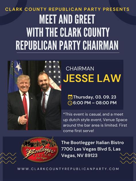 Meet And Greet With Chairman Jesse Law Ccrp