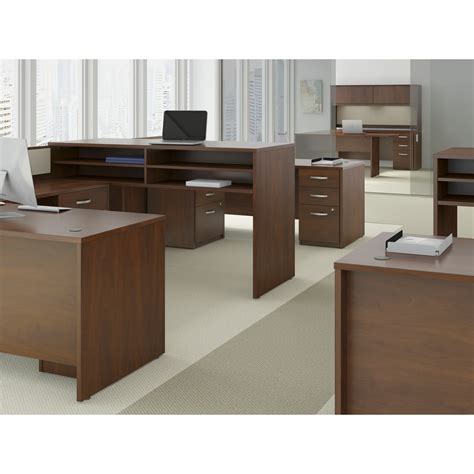Bush Business Furniture Series C Elite 2 Piece Standard Desk Office