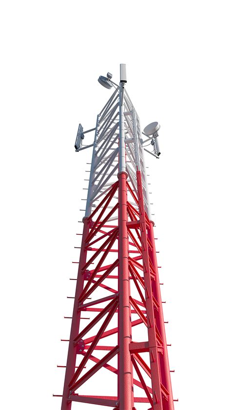 3d Cell Tower Model Turbosquid 1673469