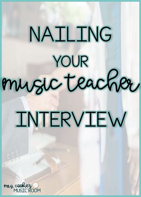 Tips For Success In Your Music Teacher Interview Teacher