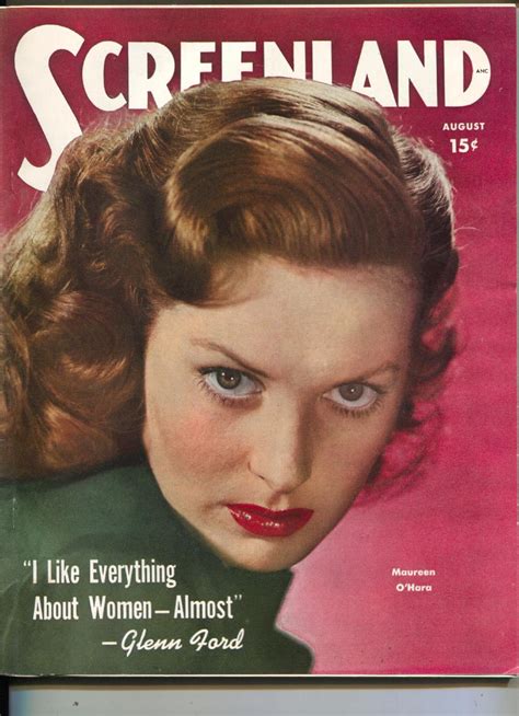 Screenland Maureen O Hara Gail Russell Rudy Valle Veronica Lake Aug 1949 1949 Magazine