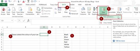 In microsoft excel 2007, 2010, 2013, 2016, 2019 and 365, the data validation command is moved into data tools group under data tab: Advance Excel Course @ HR Ignite - HR IGNITE