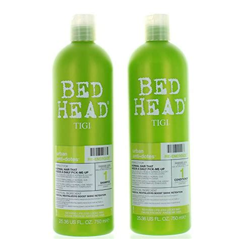 Tigi Bed Head Re Energize Shampoo And Conditioner Duo 2536 Oz