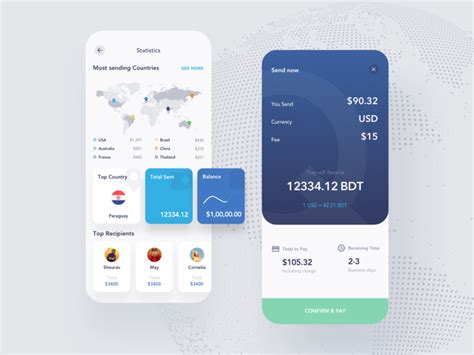 The app brightnest can make you healthier and happier by offering tips and tools to shape your home and simplify your life. Remittance IOS app design app ui kit by Shourav🔥 for ...