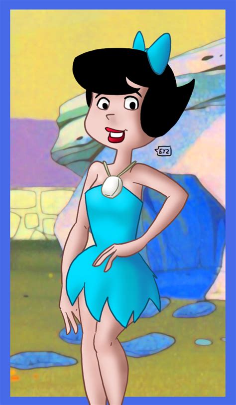 Cartoongalz Betty By Theeyzmaster On Deviantart Betty Rubble Betties Disney Characters