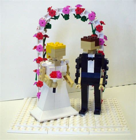 Lego Wedding Cake Toppers Emmaline Bride Wedding Blog