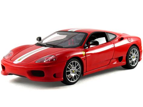 Ferrari 360 modena hot wheels 1 18. Ferrari 360 Modena Challenge Stradale Red 1/18 Scale by Hot Wheels ELITE Edition at Modena ...