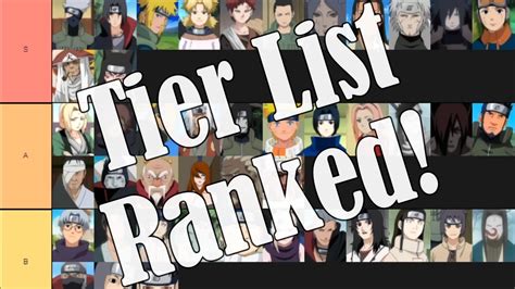 See more ideas about naruto shippuden characters, naruto character info, naruto characters. Naruto Character Tier List! - YouTube