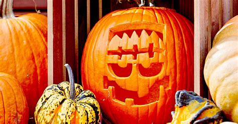 Carve This Spooky Frankenstein Pumpkin For Halloween Pumpkin Stencil