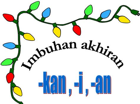 Trik internet gratis telkomsel 2 … PPT - Imbuhan akhiran PowerPoint Presentation, free ...