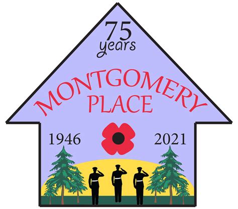 Montgomery Place 75th Anniversary Logos Cookiehat Design