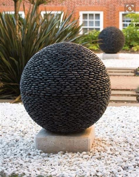How To Make Concrete Garden Spheres Modern Design 3 Garden Spheres