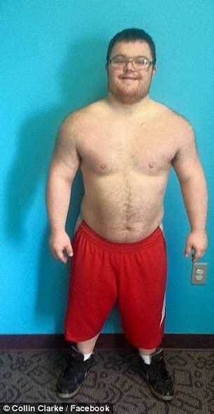 Bodybuilder With Down Syndrome Collin Clarke Will Compete In His First Competition Daily Mail