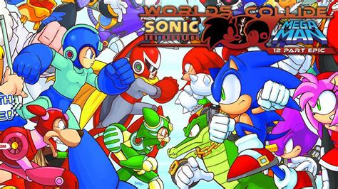 Sonic And Mega Man Archie Comics Worlds Collide Crossover