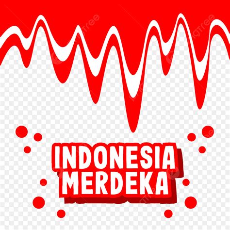 Indonesia Merdeka Vector Art PNG Indonesia Merdeka Simple Vector
