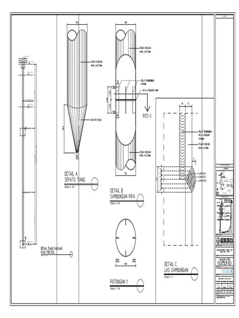 18 Detail Tiang Pancang