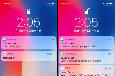 Ios 11 How To Hide Sensitive Info In Notification Previews Macworld