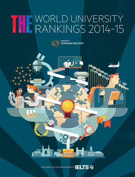 University Rankings World University Camera Illustration Flat