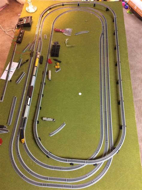 N Scale Coffee Table Track Plans Model Railway Track Plans Free