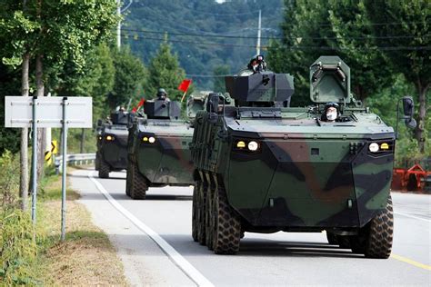 New K808 8x8 Armored Personnel Carrier Of South Korean Army Deployed