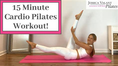 Minute Pilates Workout Total Body Cardio Pilates Workout Youtube
