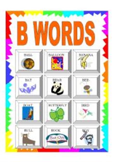 Explore the words · baffle. English worksheets: ALPHABET: B WORDS