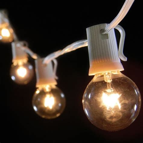 Owing to the beautiful effect these lights give off, it is not cool light, on the other hand, mostly appears as white and is probably the brightest of all three. Globe String Lights, White Wire - Modern - Outdoor Rope ...