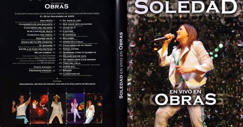 2006 Soledad Pastorutti En Vivo En Obras Discografías