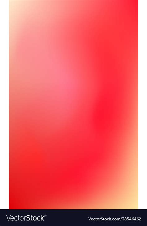Abstract Blurred Red White Gradient Background Vector Image