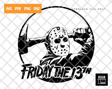 Jason Voorhees SVG Friday the 13th svg Perfect for Mugs | Etsy