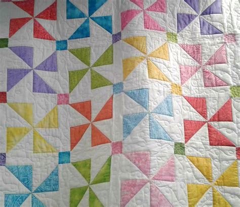 Quilting Pinwheel Quilt