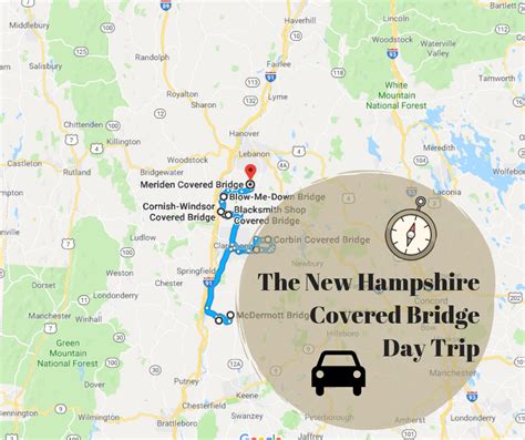 A Nh Covered Bridge Motorcycle Ride To 8 Different Stops Covered