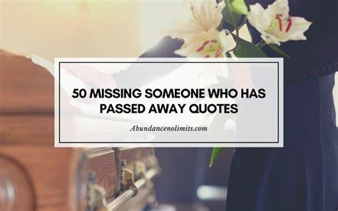 Missing Someone Quotes