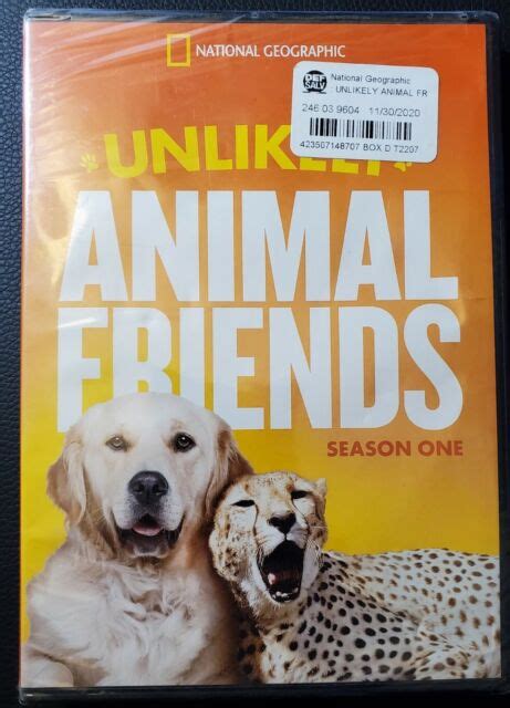Unlikely Animal Friends Season 1 Dvd 2012 For Sale Online Ebay