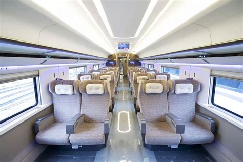 China Bullet Train First Class Seats First Class Train Travel Guide