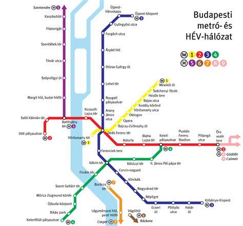 4 Es Metró útvonal Térképe és állomásai Budapest