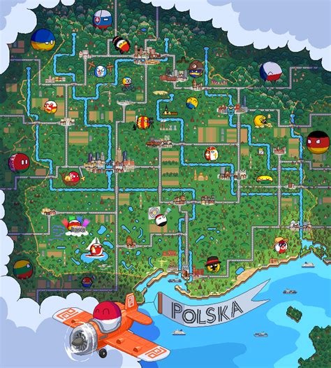 A Pixel Art Map Of Poland Reurope