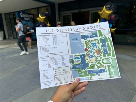 First Look The Villas At Disneyland Hotel Opening Weekend Key Card And New Map Disney By Mark