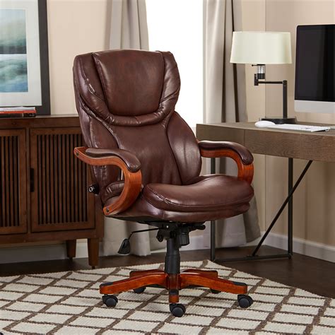 We have also examined some of the factors to consider when buying a suitable office chair. Serta Executive Office Chair in Brown Bonded Leather ...
