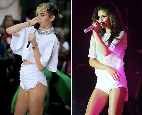 Fashion Face Off Miley Cyrus Vs Selena Gomez Capital