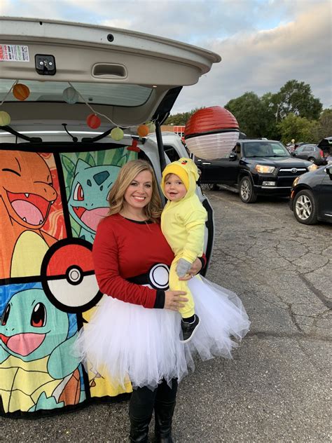 Download the free pokemon bingo cards (link at bottom of post) and print them out. Pokemon costume family trunk or treat DIY#costume #diy #family #pokemon #treat #trunk | Pokemon ...