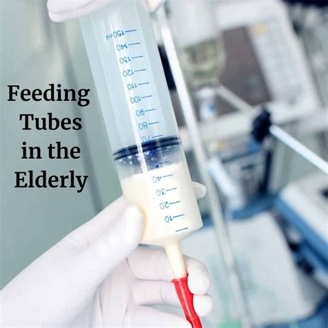 Feeding Tubes In The Elderly Dietitian Revision